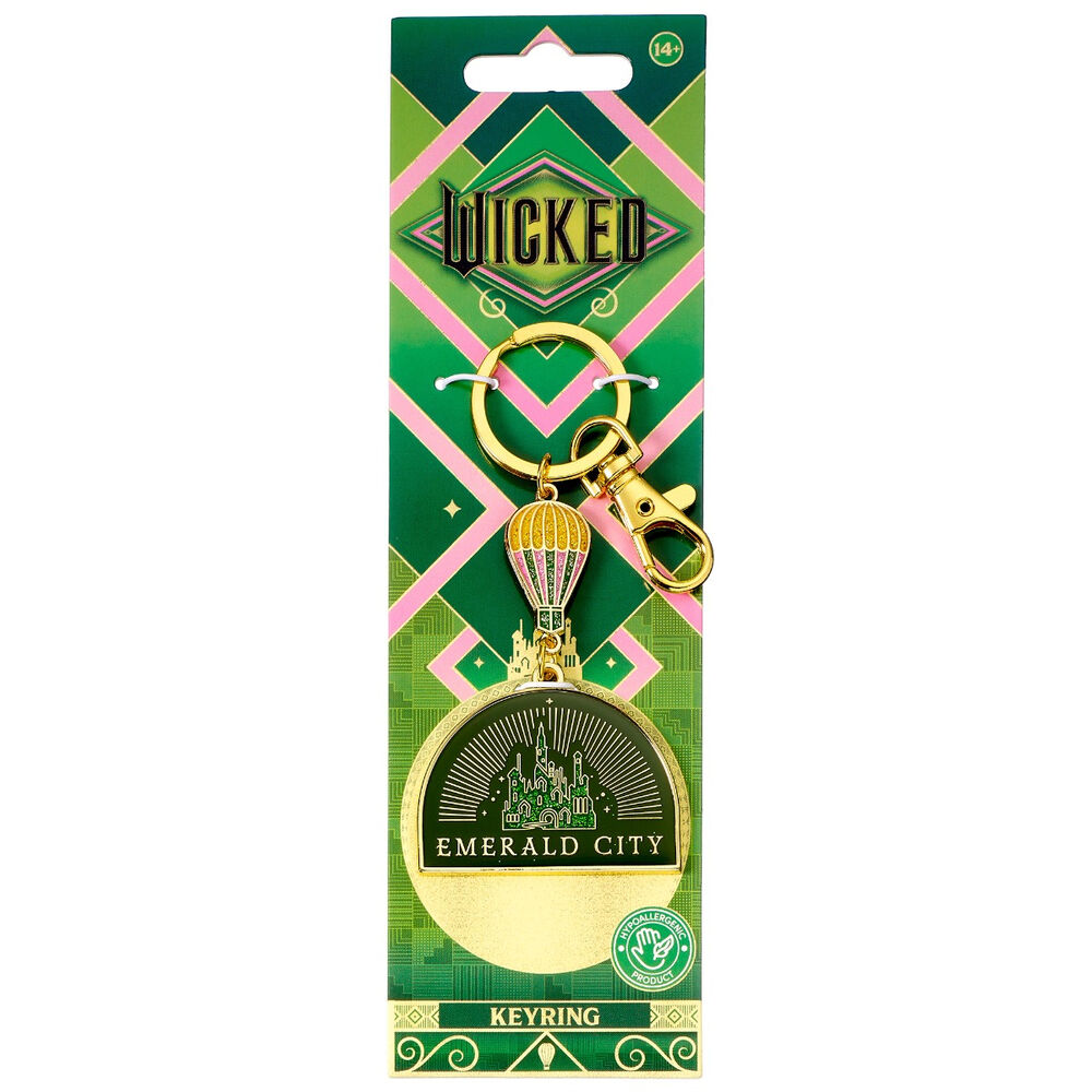 Llavero Hot Air Balloon Emerald City Wicked
