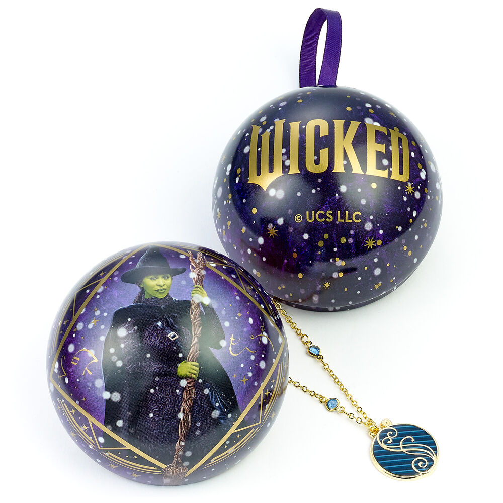 Colgante Elphaba + Bola de Navidad Wicked