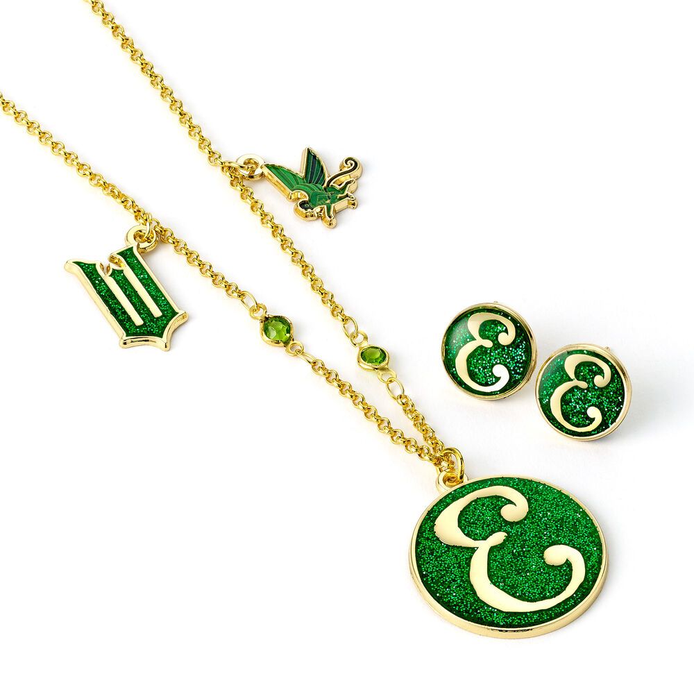Set Colgante + pendientes Elphaba Wicked