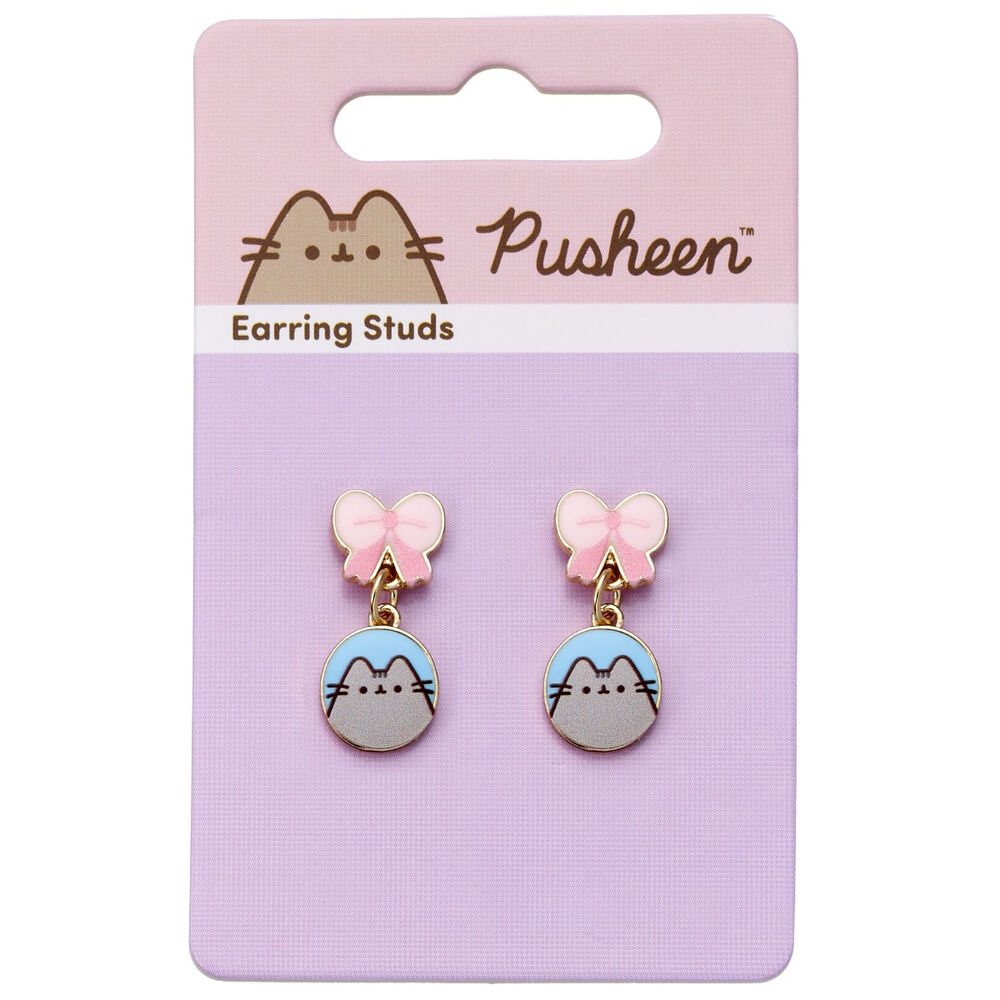 Pendientes Lazos Pusheen