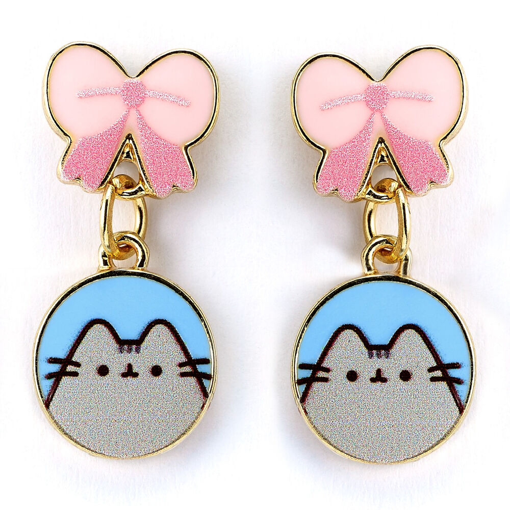 Pendientes Lazos Pusheen