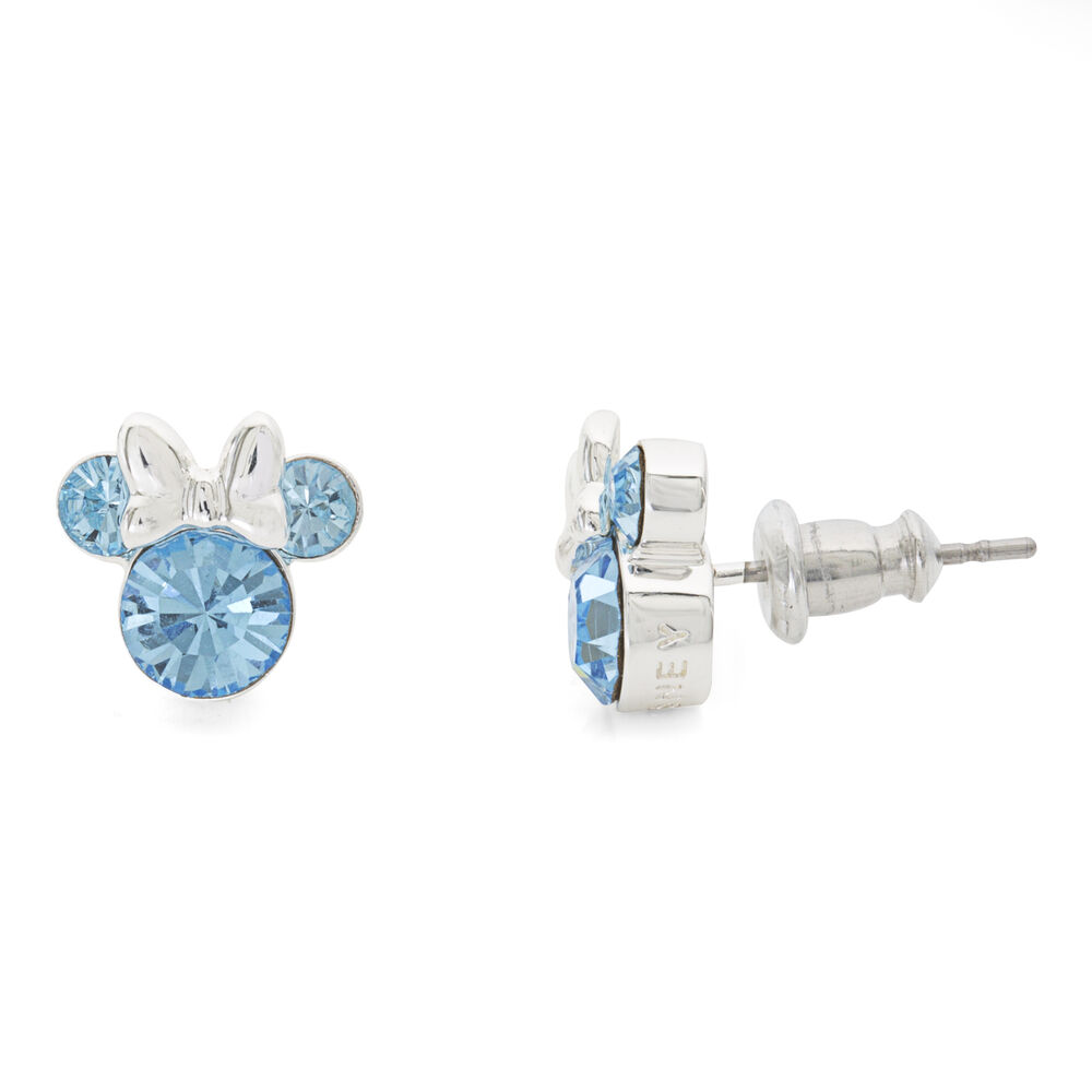 Pendientes Marzo Minnie Disney plata