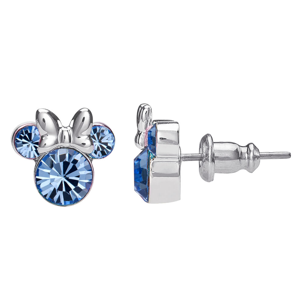 Pendientes Diciembre Minnie Disney plata