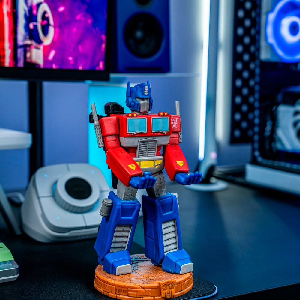 Cable Guy soporte sujecion Optimus Prime Transformers 20cm - Imagen 9