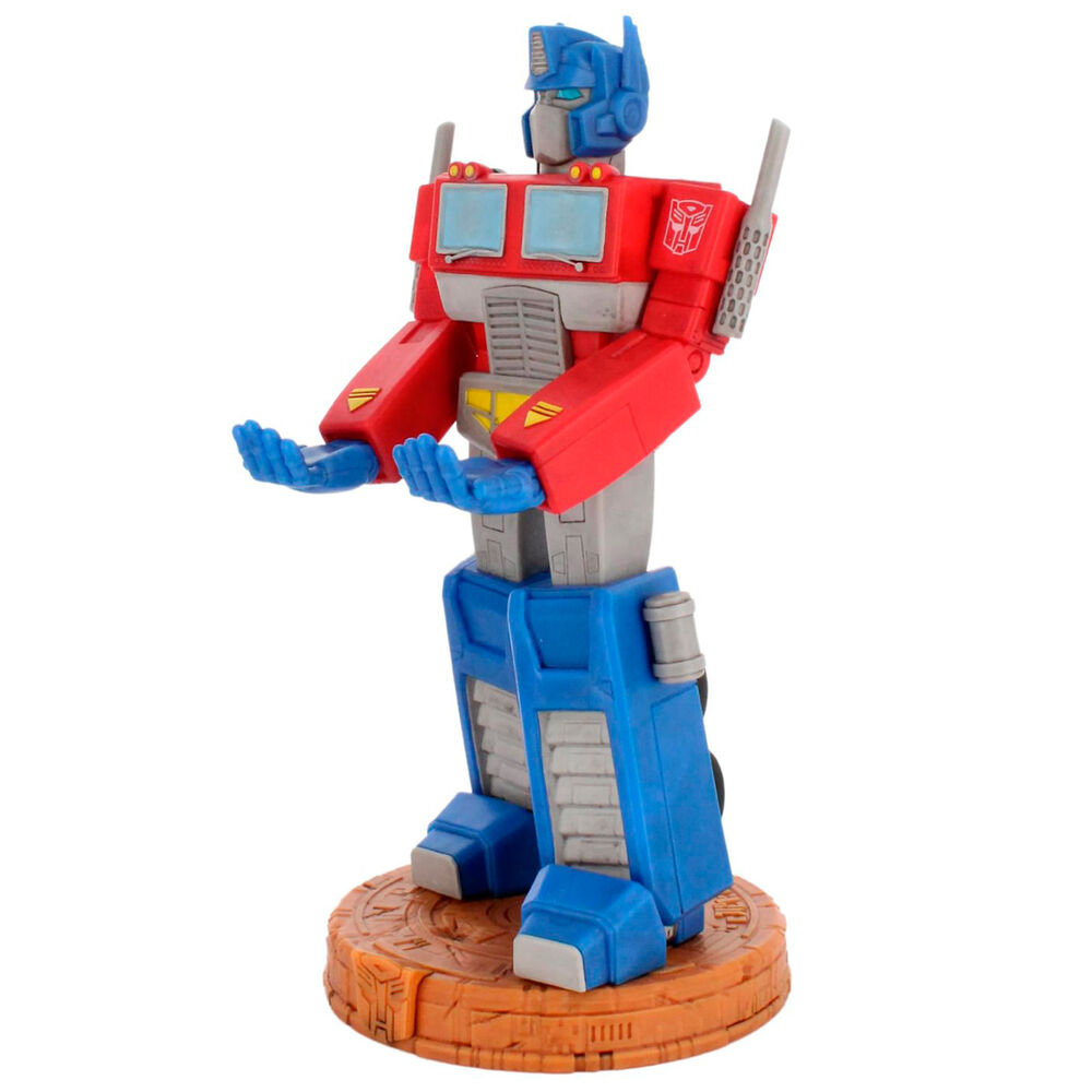 Cable Guy soporte sujecion Optimus Prime Transformers 20cm