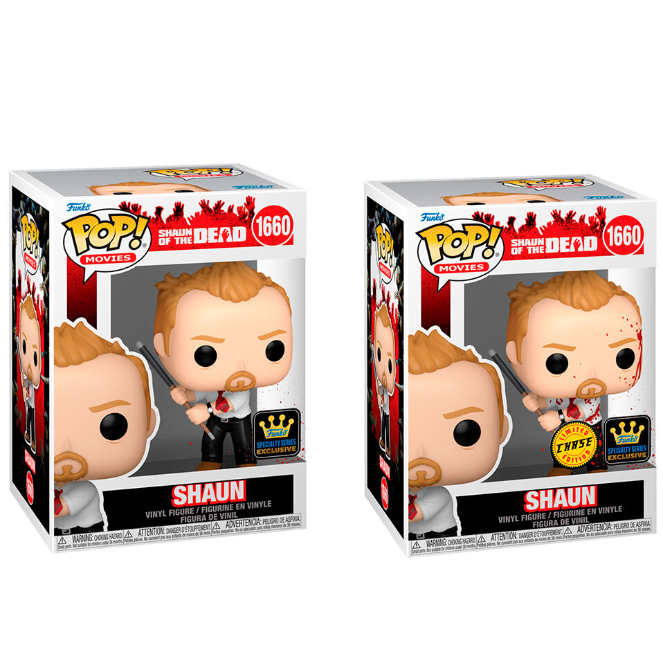 Figura POP Zombies Party Shaun Exclusive 5 + 1 Chase