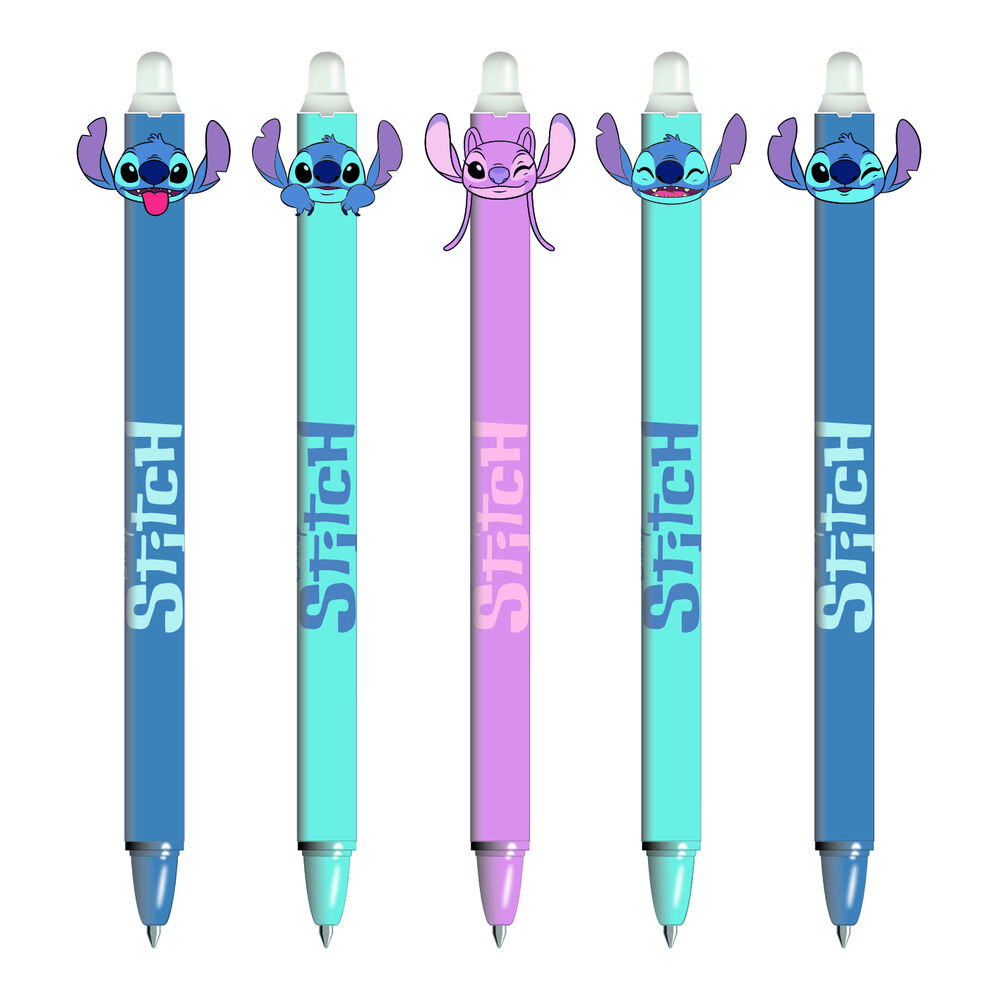 Boligrafo borrable Stitch Disney surtido