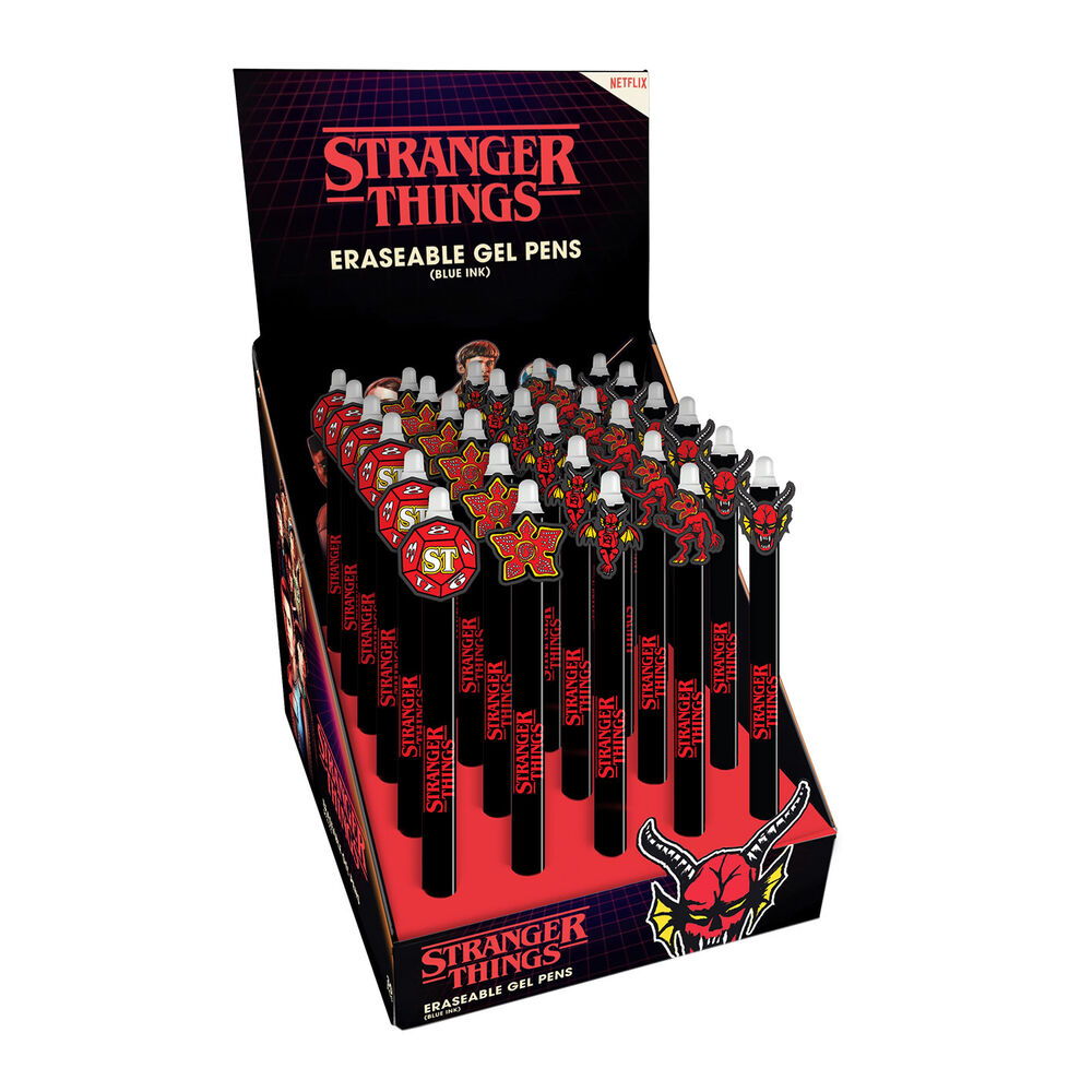 Boligrafo borrable Stranger Things surtido