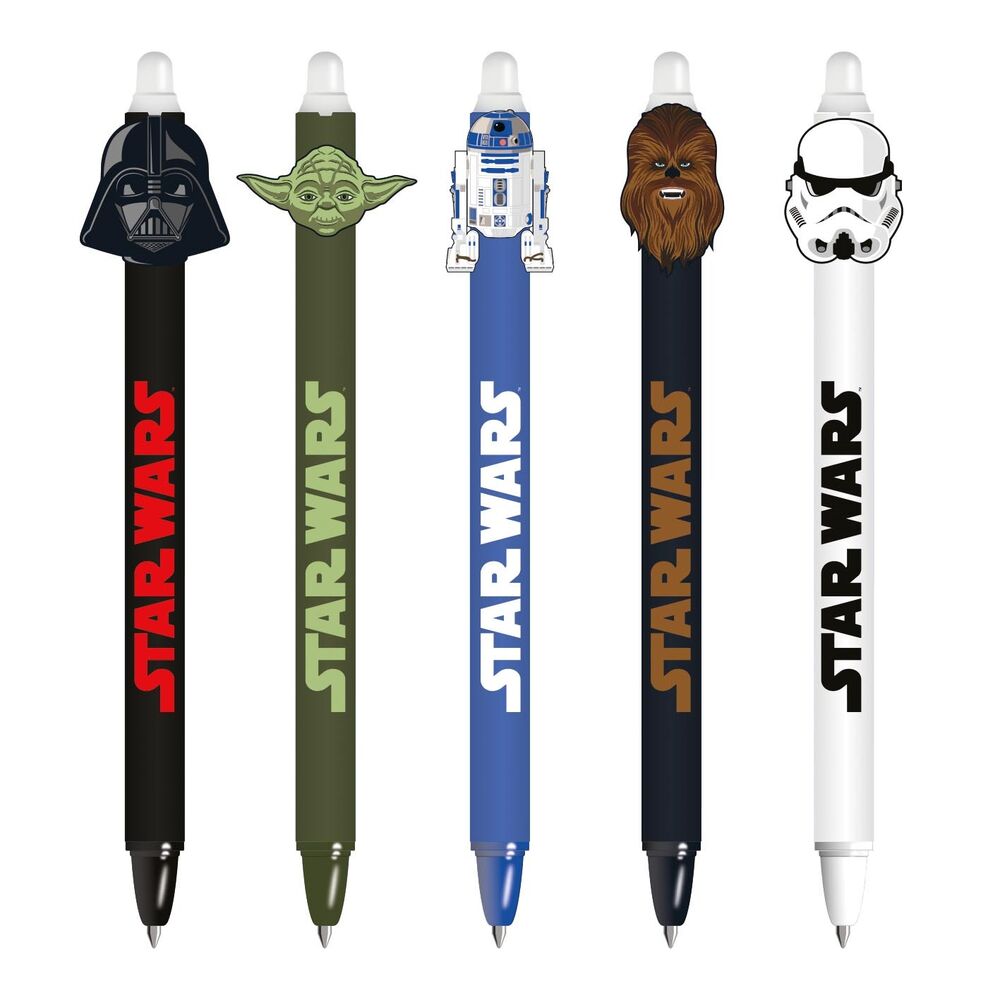 Boligrafo borrable Star Wars surtido