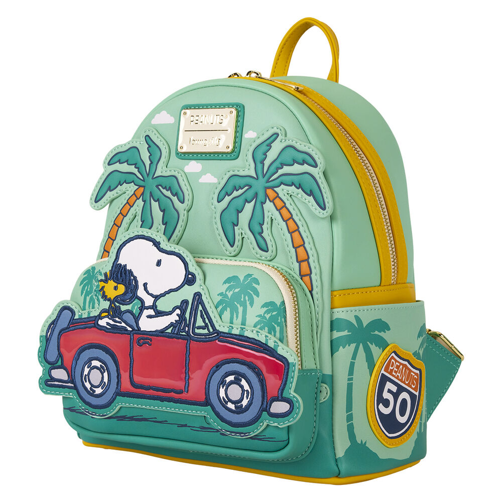 Mochila Road Trip Snoopy Loungefly 26cm - Imagen 3