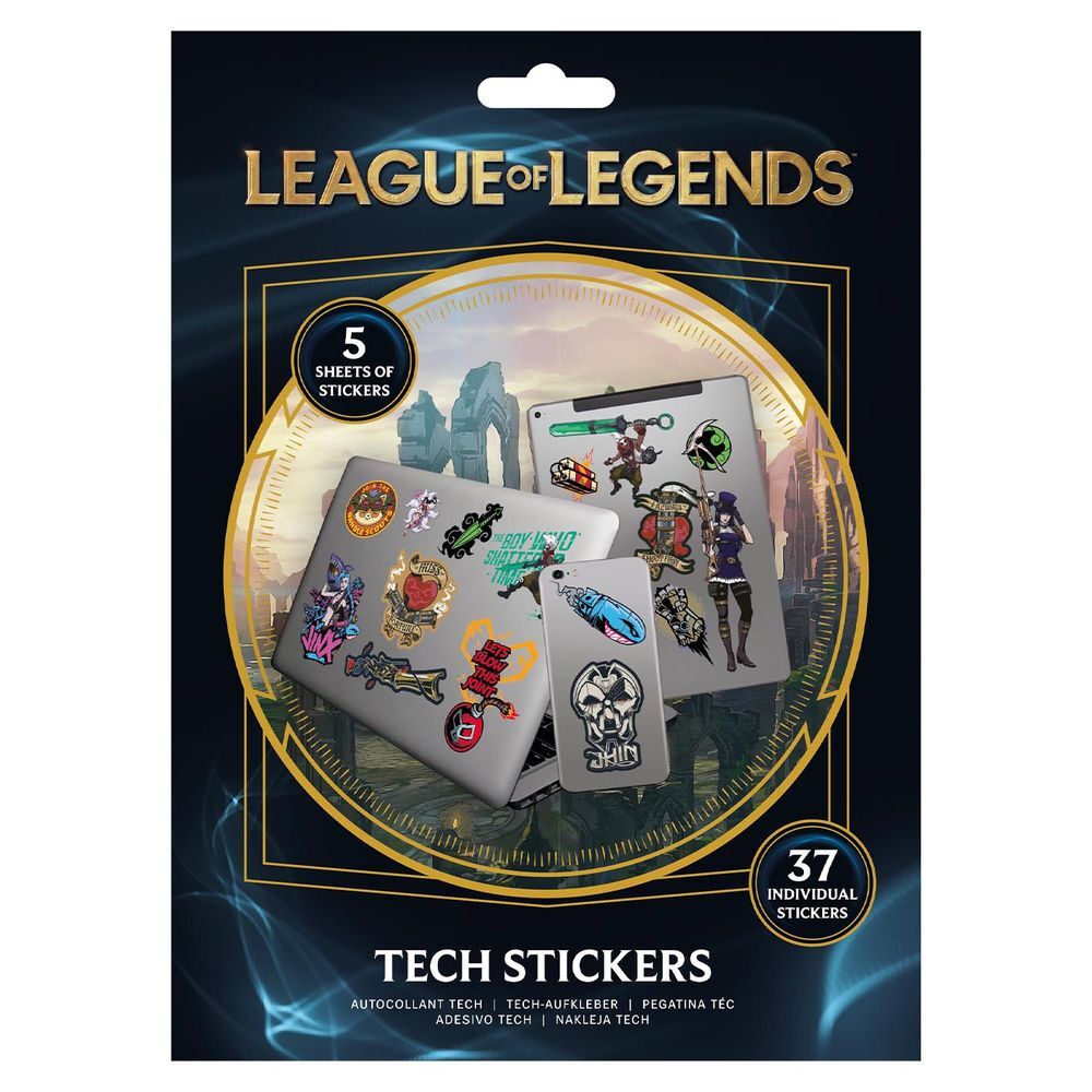 Set pegatinas League of Legends