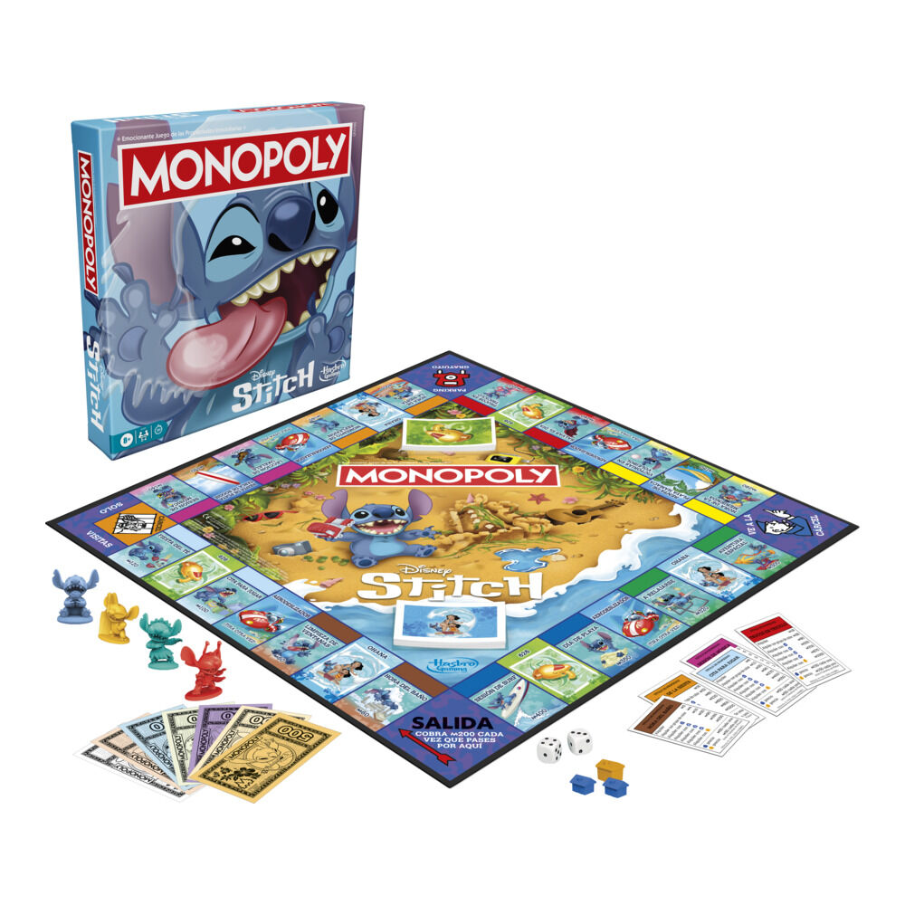 Juego Monopoly Stitch Disney