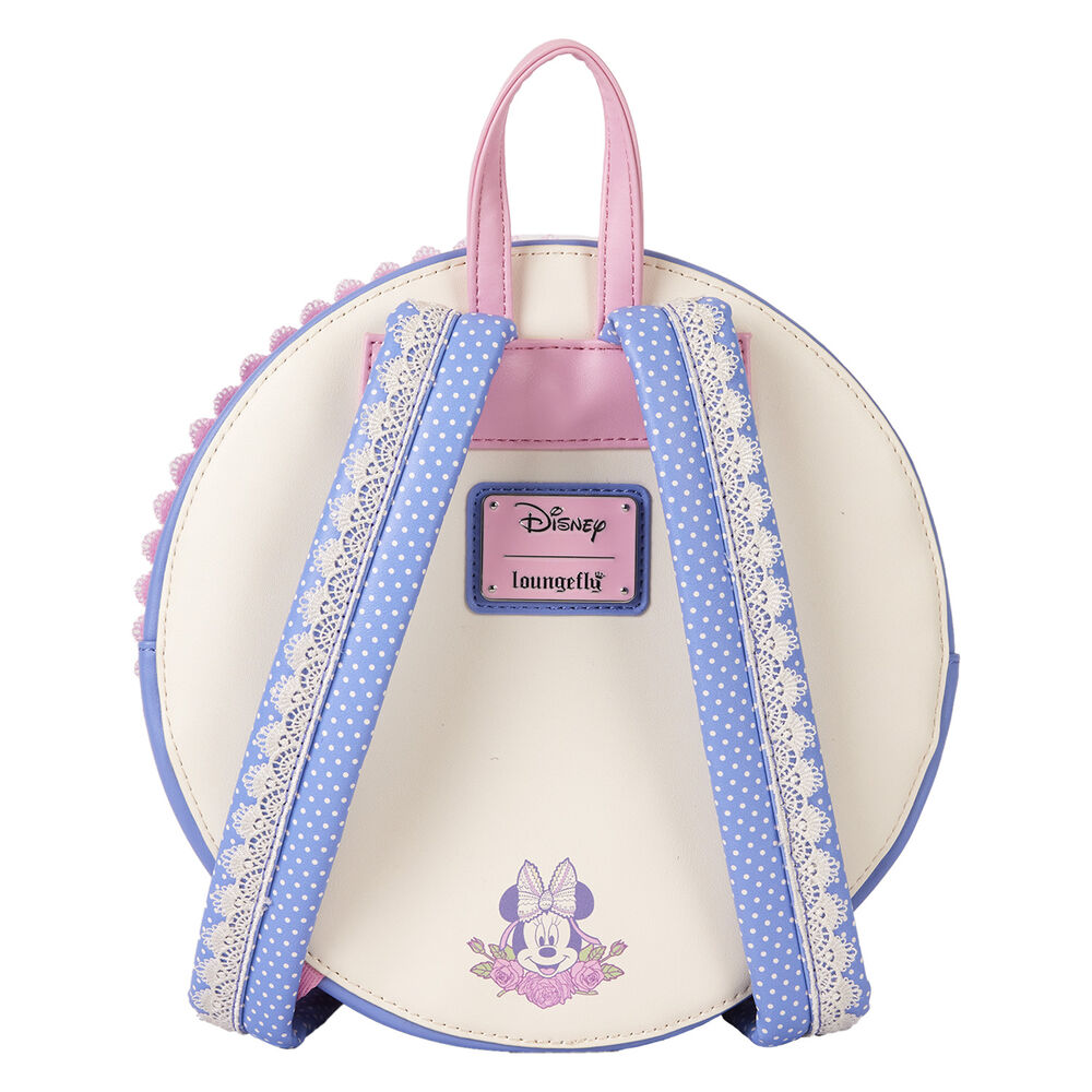 Mochila Floral Minnie Disney Loungefly 23cm
