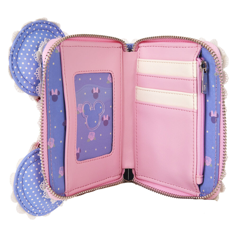 Cartera Floral Minnie Disney Loungefly - Imagen 4