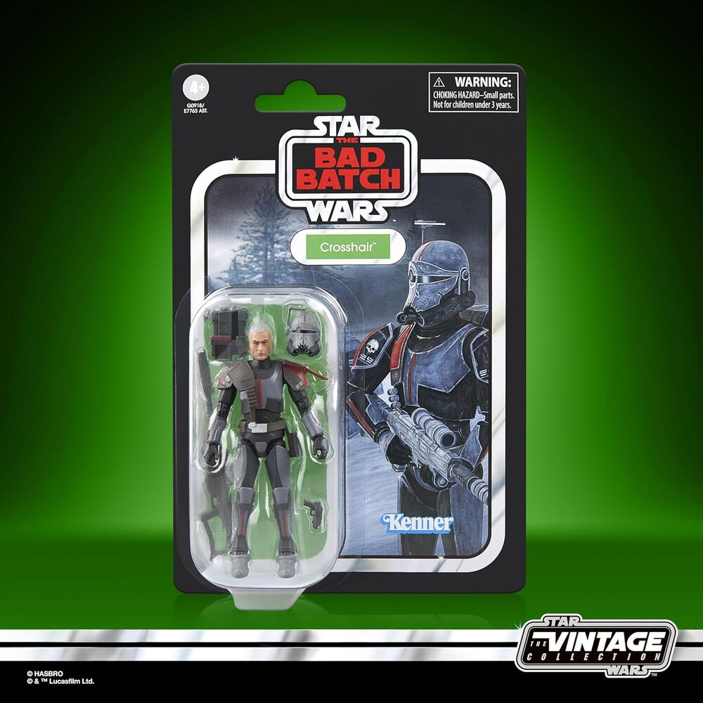 Figura Crosshair La Remesa Mala Star Wars 9,5cm
