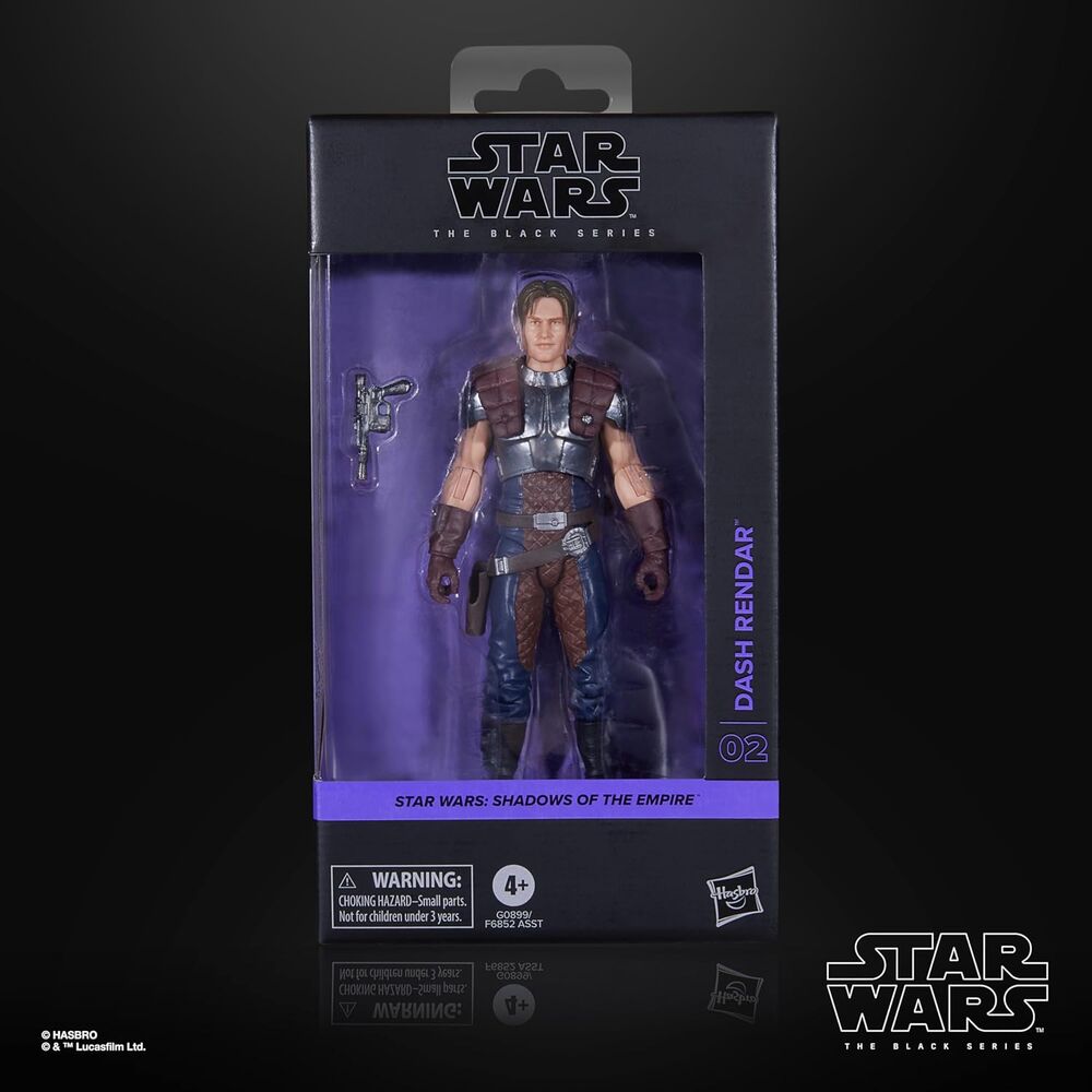 Figura Dash Rendar Sombras del Imperio Star Wars 15cm