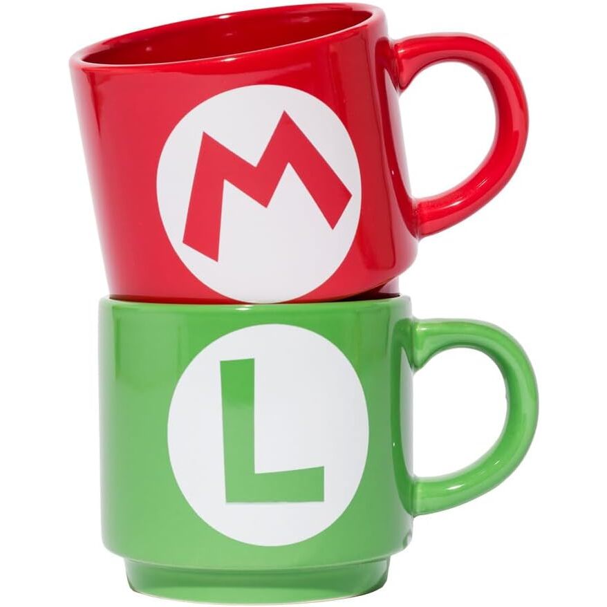 Set 2 tazas Super Mario Bros