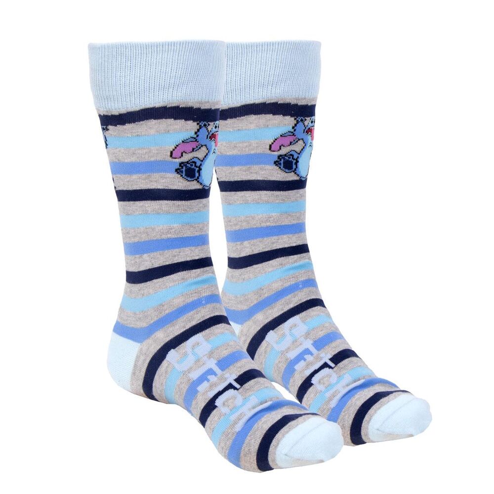 Set calcetines Stitch Disney adulto