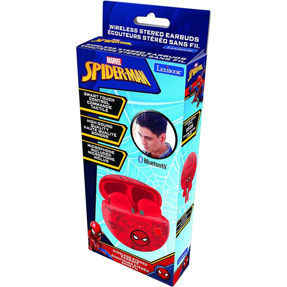 Auriculares inalambricos Spiderman Marvel