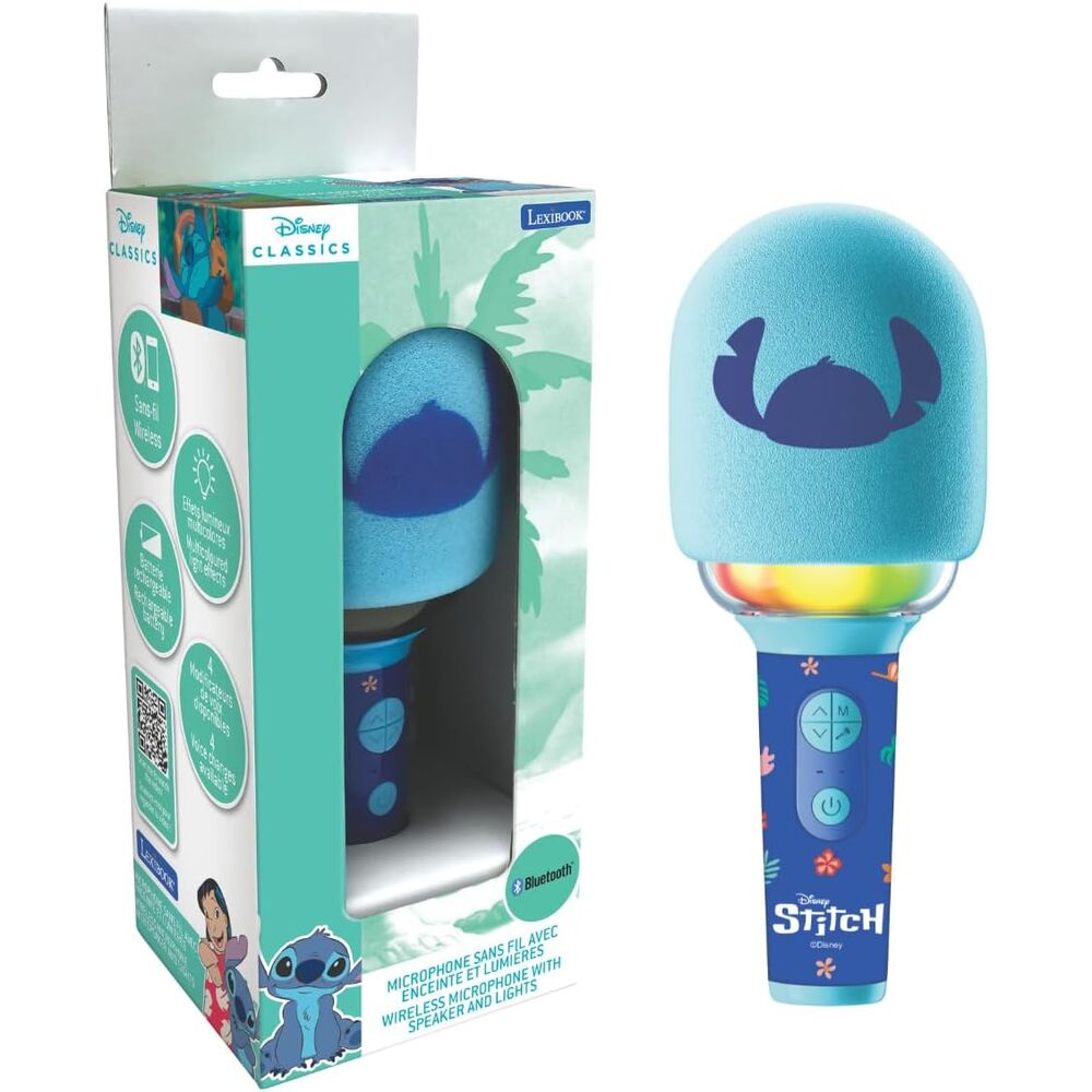 Microfono Karaoke Stitch Disney