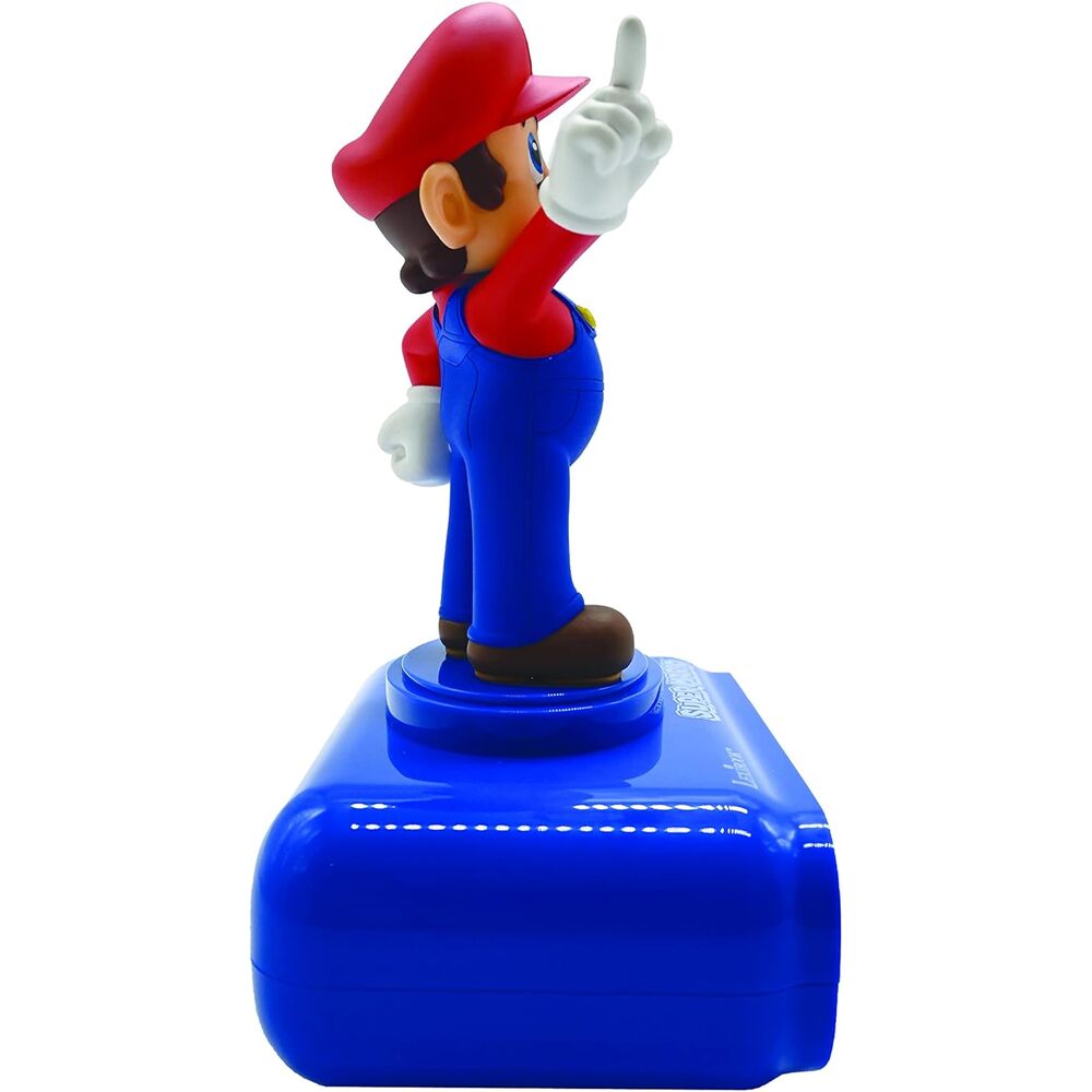Despertador digital luz nocturna Mario Super Mario Bros