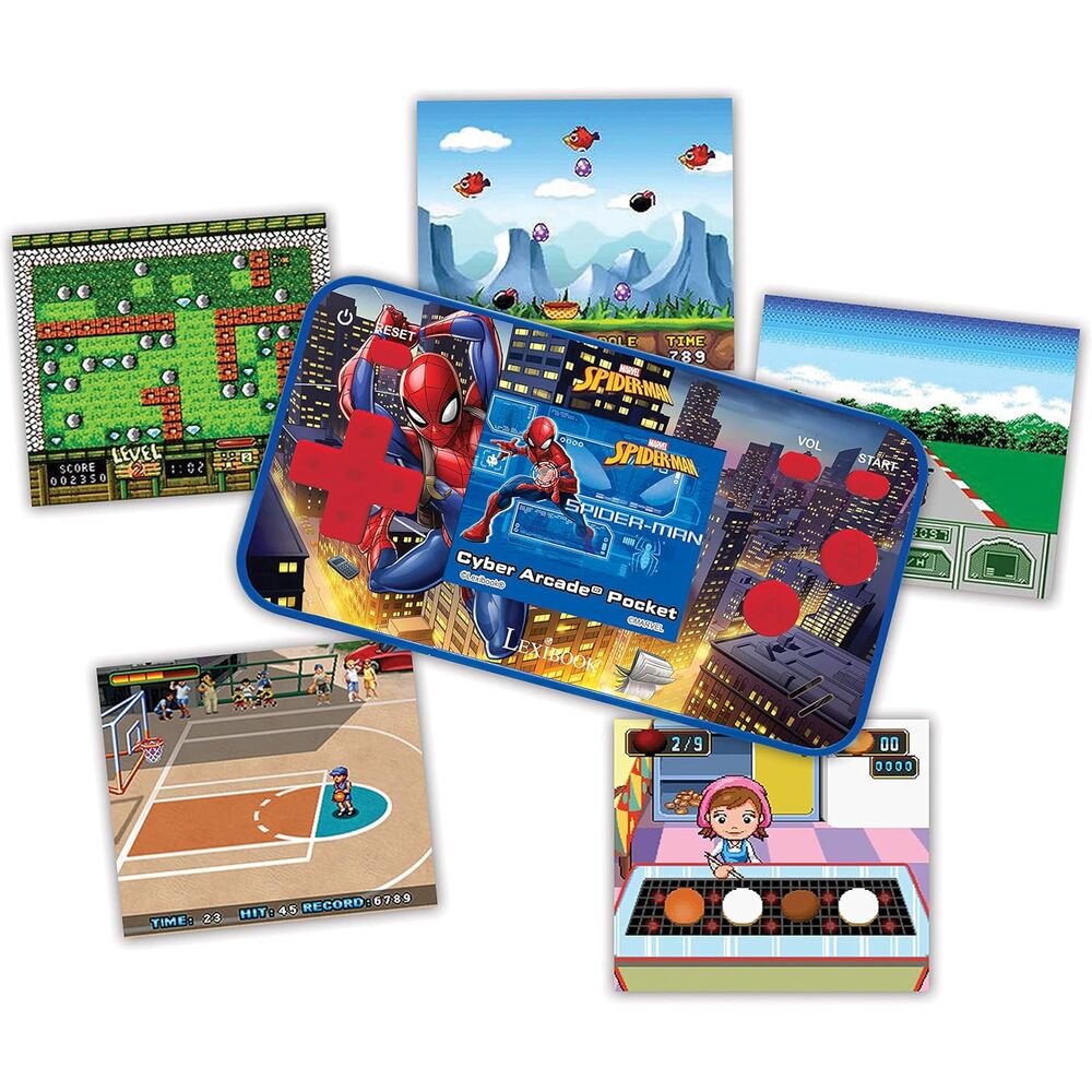Consola Cyber Arcade Pocket Spiderman Marvel