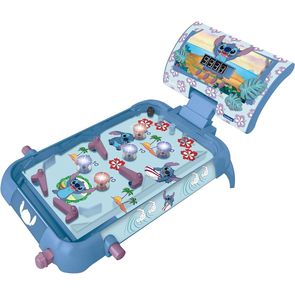 Juego Pinball de mesa electronico Stitch Disney