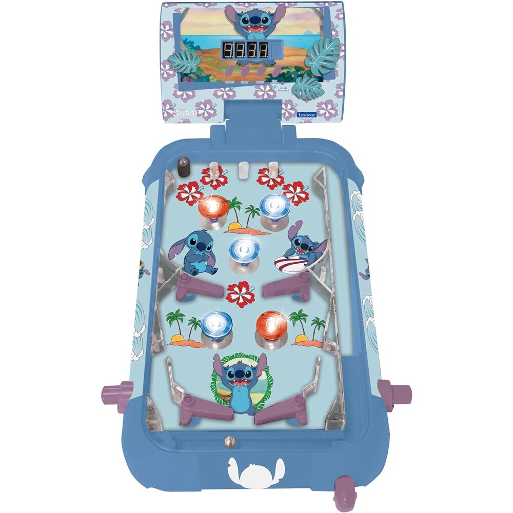 Juego Pinball de mesa electronico Stitch Disney