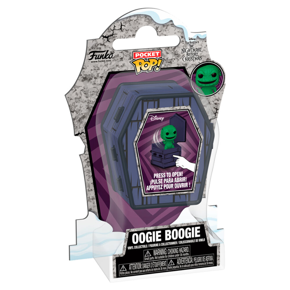 Figura Pocket POPers Disney Pesadilla Antes de Navidad Oogie Boogie