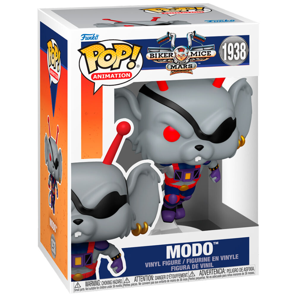 Figura POP Los Motorratones de Marte Modo