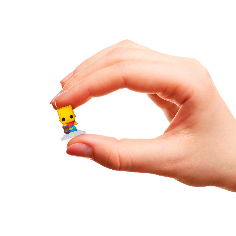 Blister 4 figuras Bitty POP Los Simpsons Bart