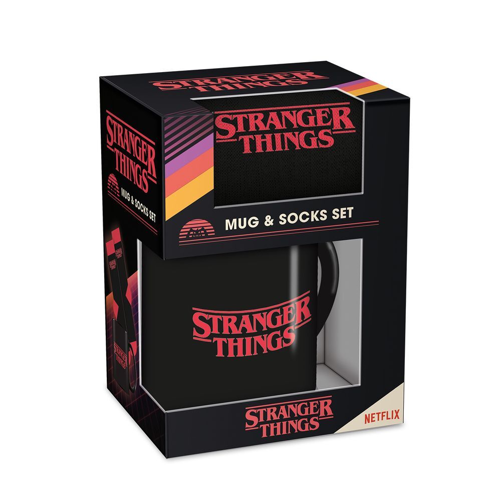 Set Taza y Calcetines Stranger Things