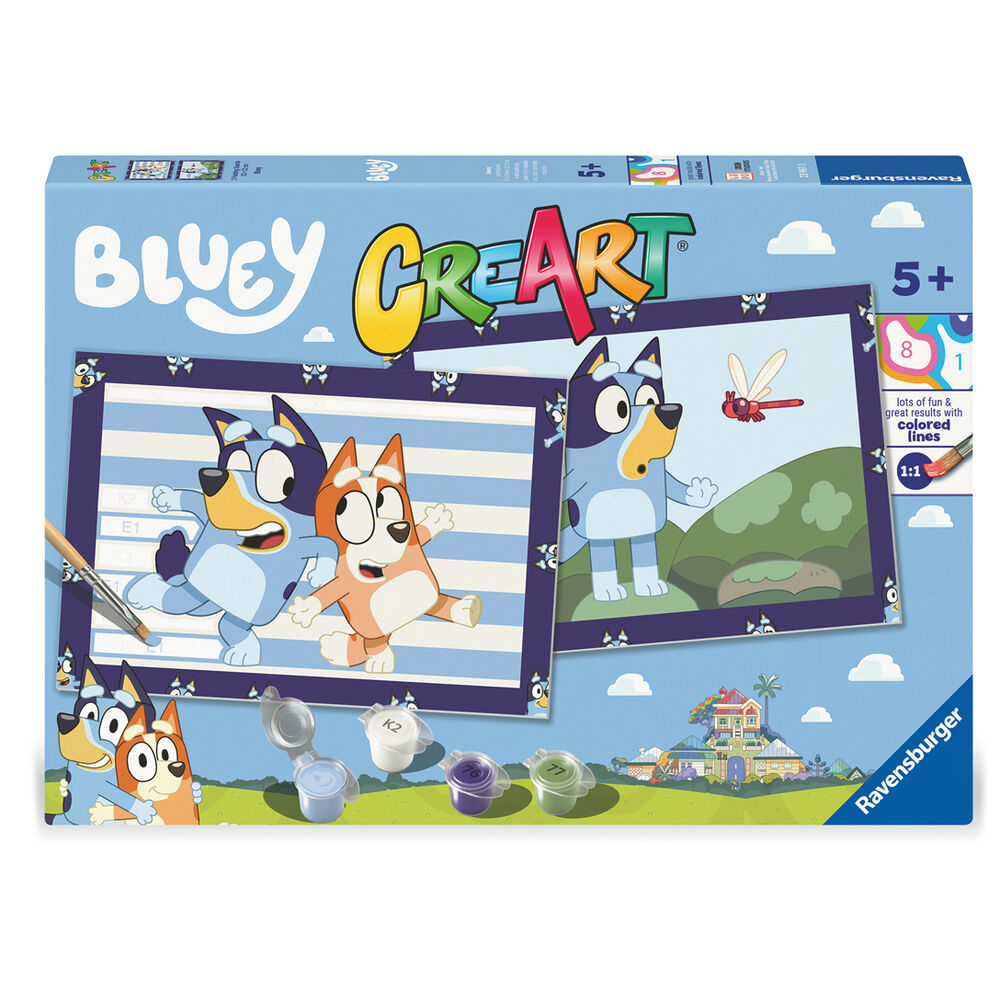 Kit de pintura CreArt Bluey