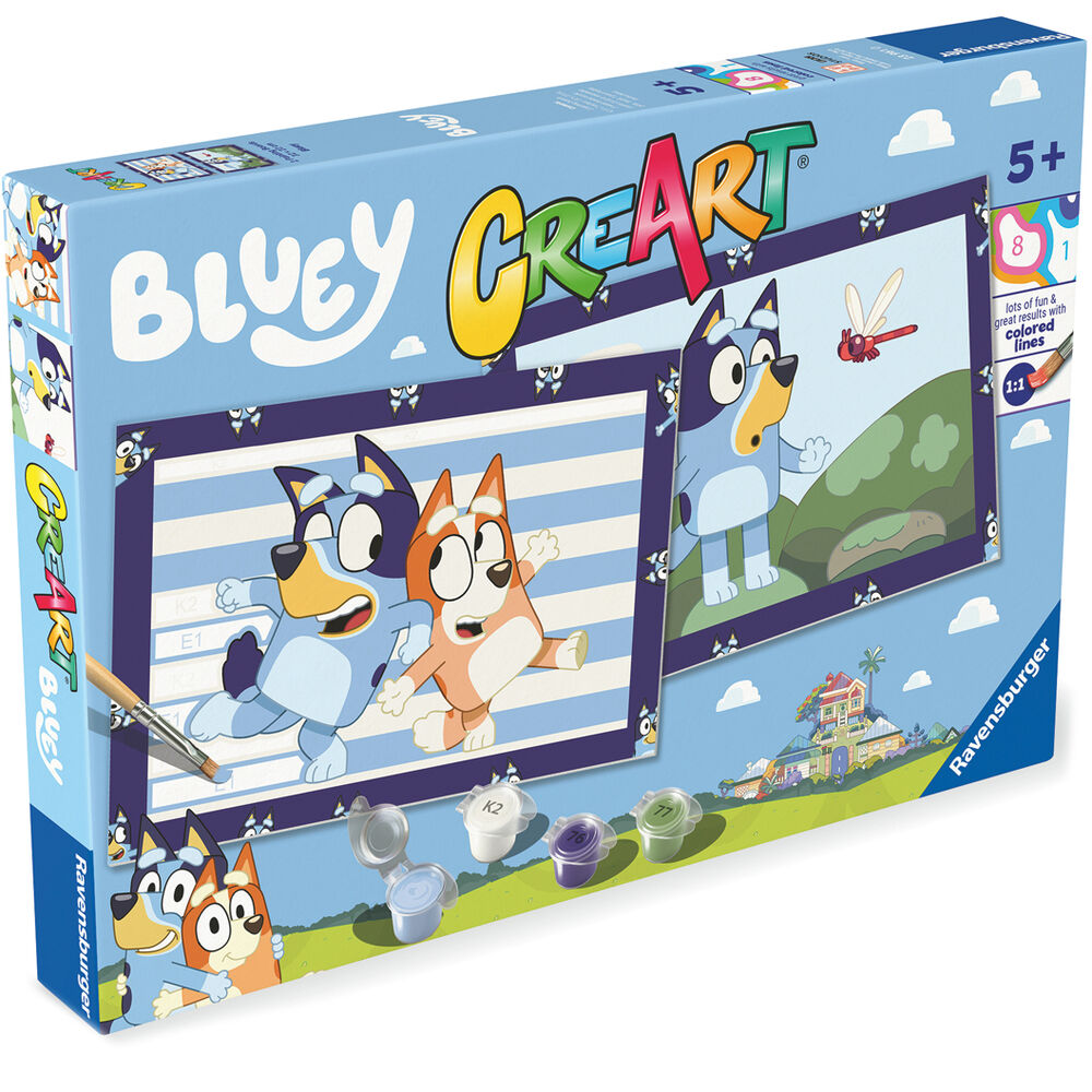 Kit de pintura CreArt Bluey - Imagen 3