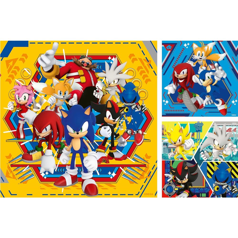 Puzzle Sonic the Hedgehog 3x49pzs