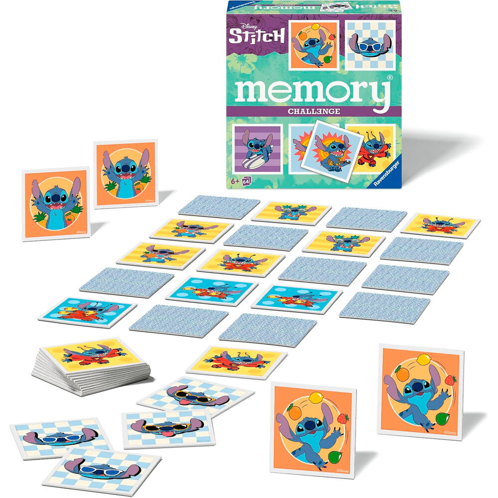 Juego Memory Stitch Disney