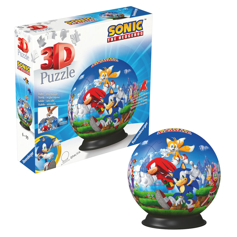 Puzzle 3D Sonic the Hedgehog 72pzs