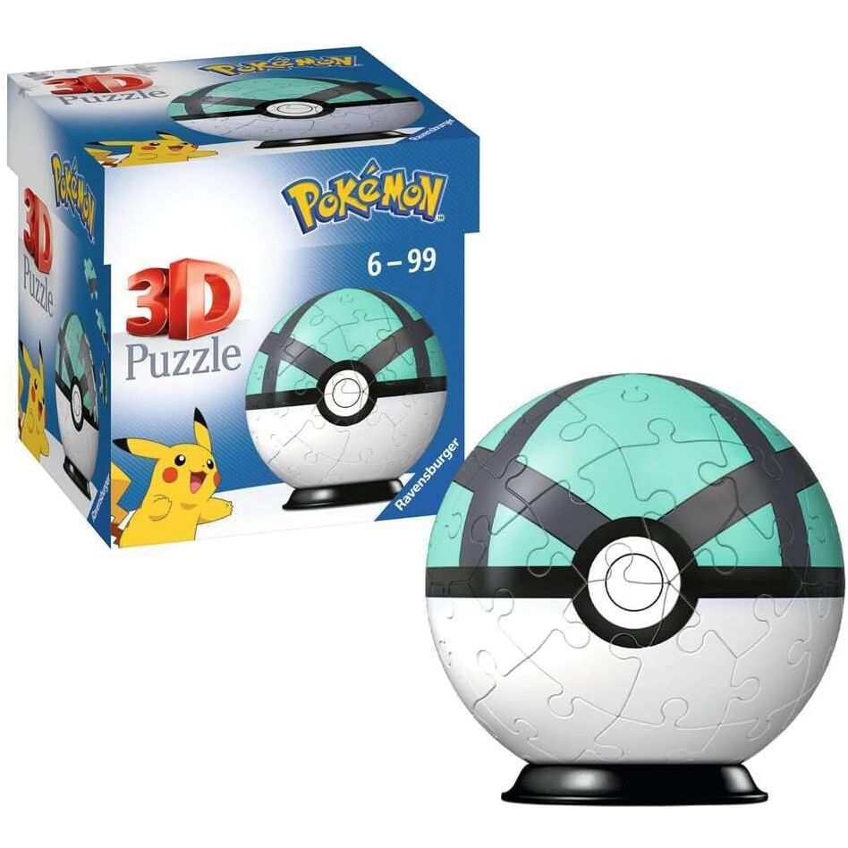 Puzzle 3D Poke Ball Pokemon 54pzs