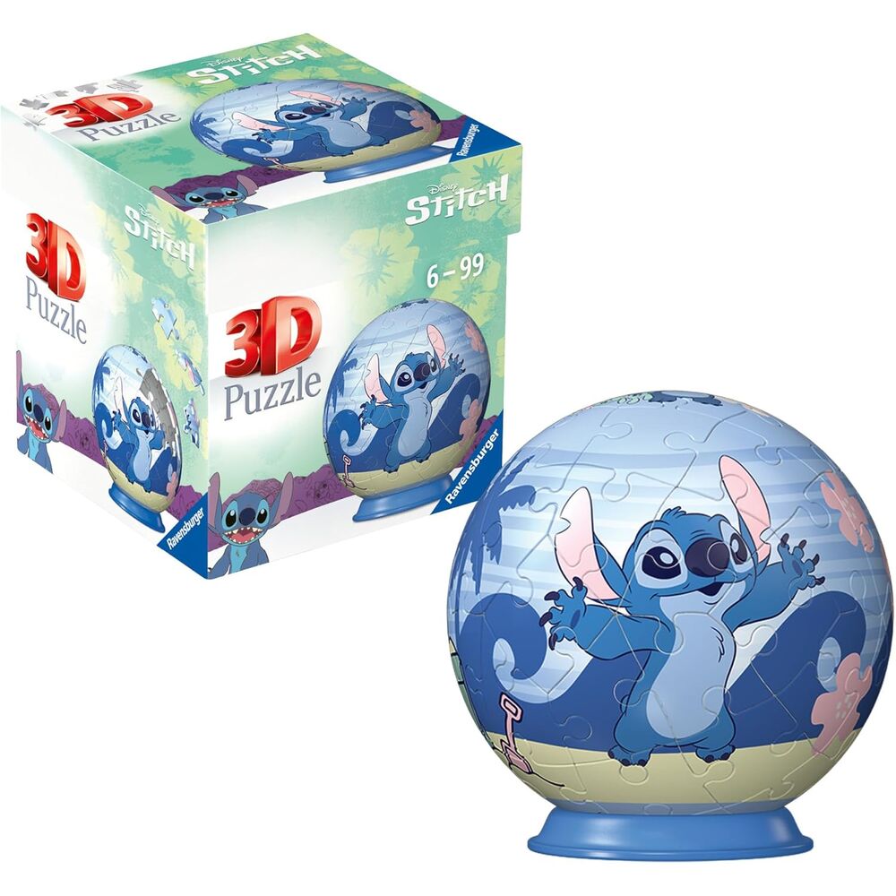 Puzzle 3D Stitch Disney 54pzs