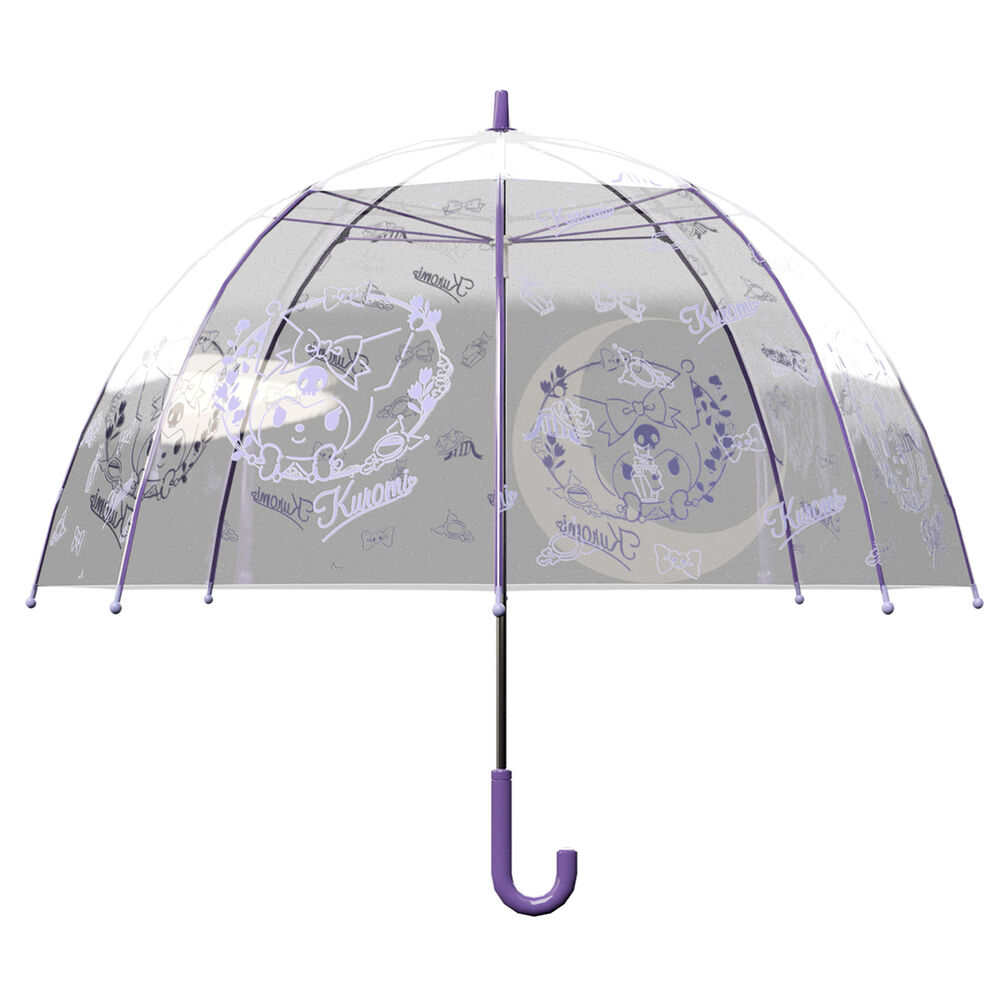 Paraguas burbuja manual Kuromi Hello Kitty 57cm