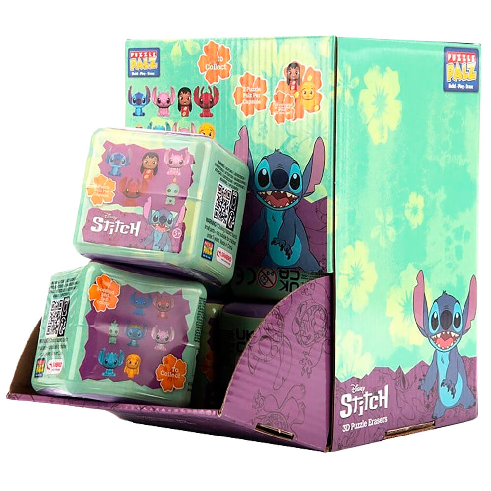 Capsula Puzzle Palz Stitch Disney surtido