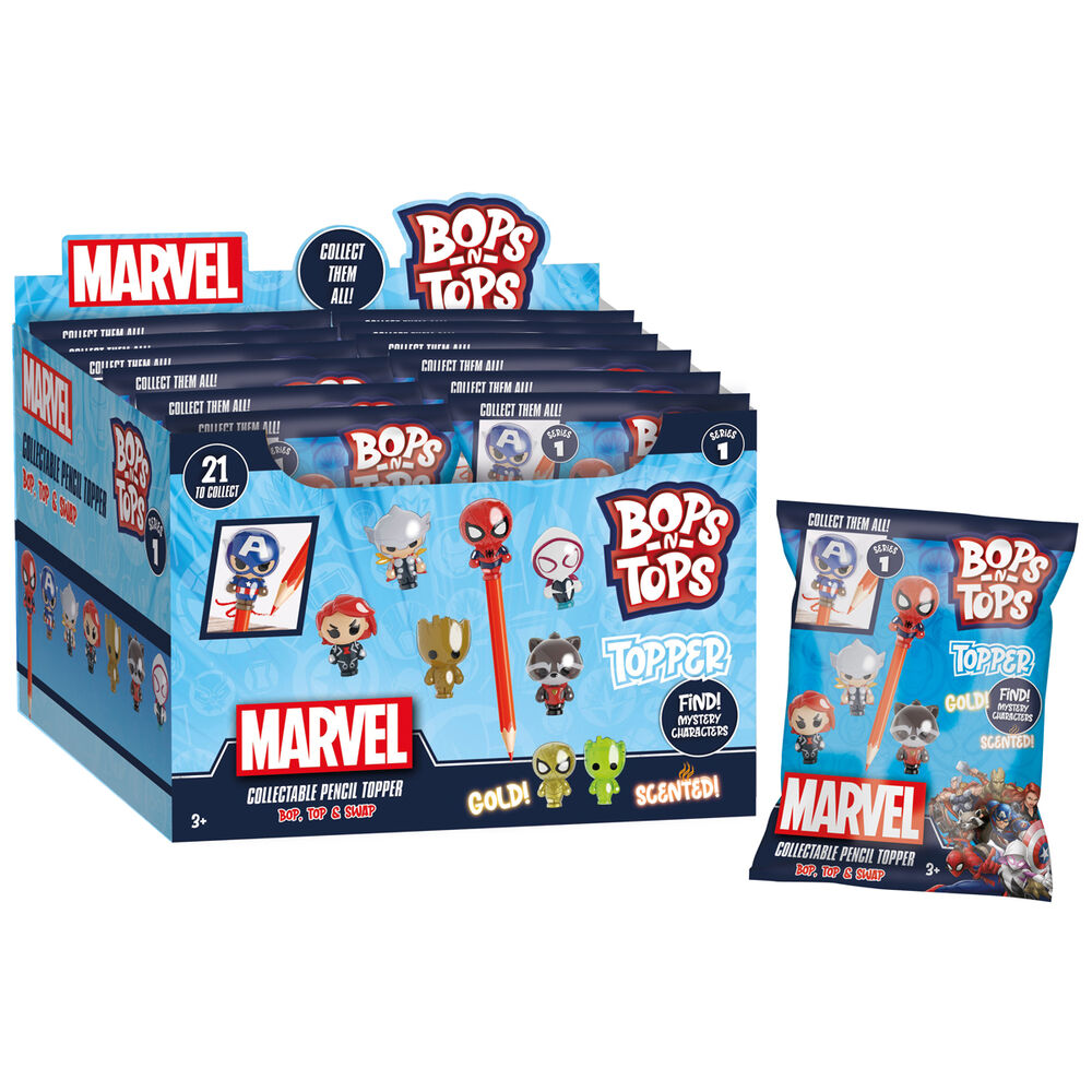 Sobre Sorpresa Toppers 3D Marvel