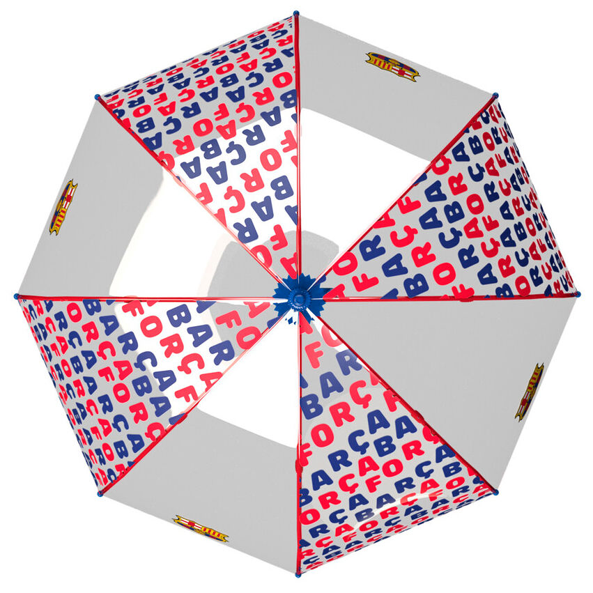 Paraguas manual FC Barcelona 48cm