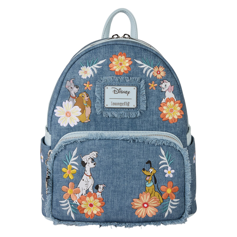 Mochila Denim Disney Loungefly 26cm