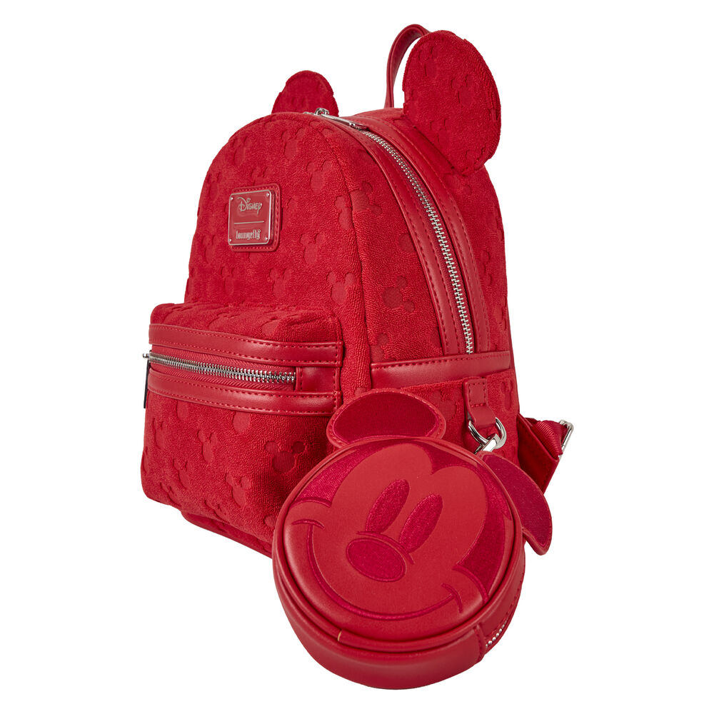Mochila + Monedero Mickey Disney Loungefly