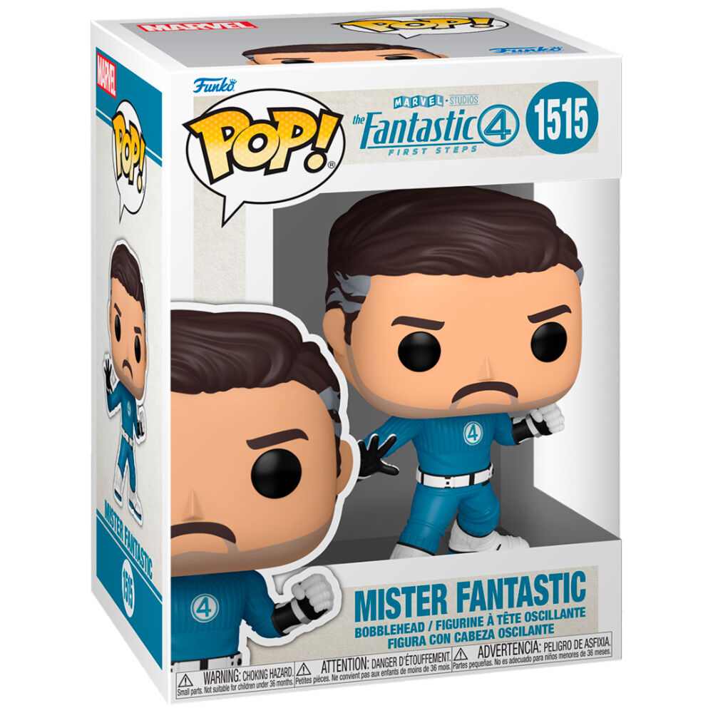 Figura POP Marvel Los 4 Fantasticos Mister Fantastic