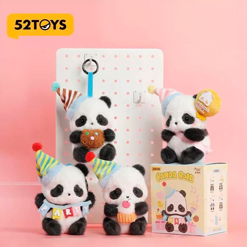 Figura sorpresa Party Panda Roll surtido