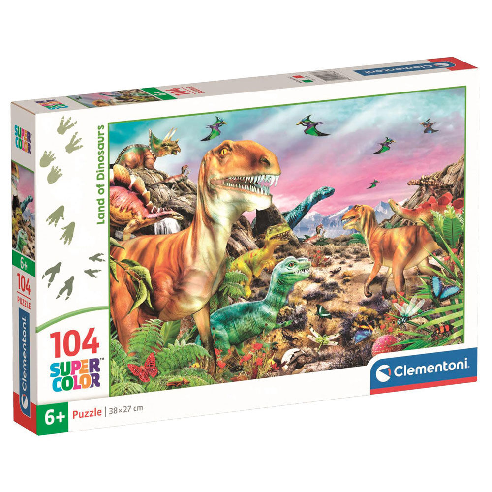 Puzzle Tierra de Dinosaurios 104pzs