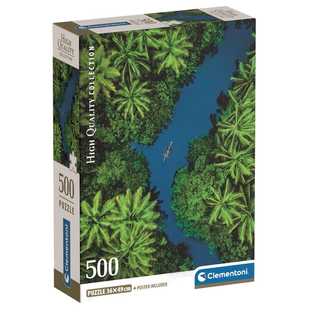 Puzzle Tropical Aerial View High Quality 500pzs
