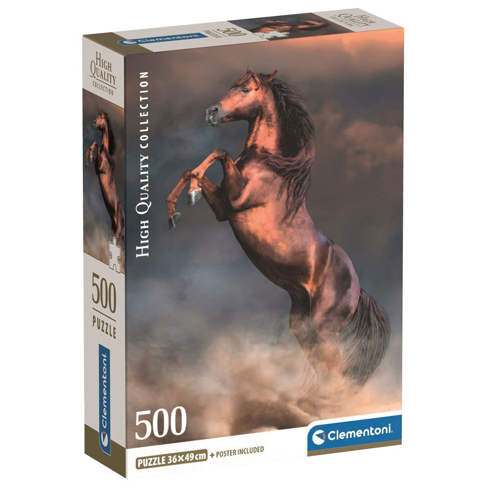 Puzzle Wild Red Stallion High Quality 500pzs